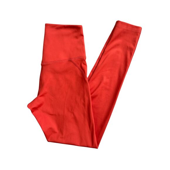 Girlfriend Collective Seamless High Rise Leggings Orange Size XS - Picture 8 of 10